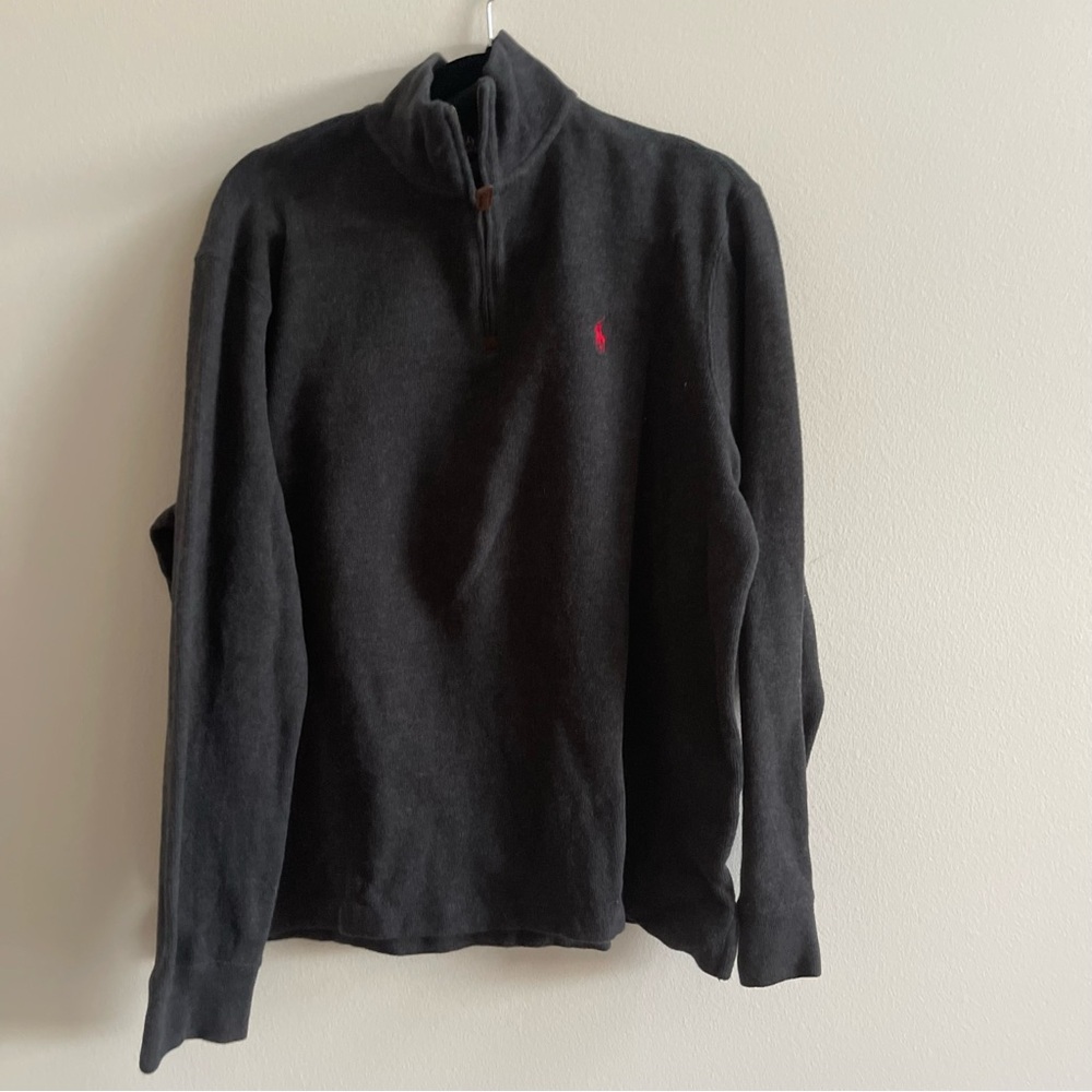 Polo Ralph Lauren mens zip up‎ sweater excellent condition